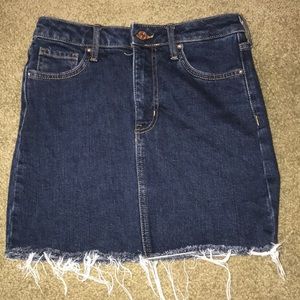 jean skirt